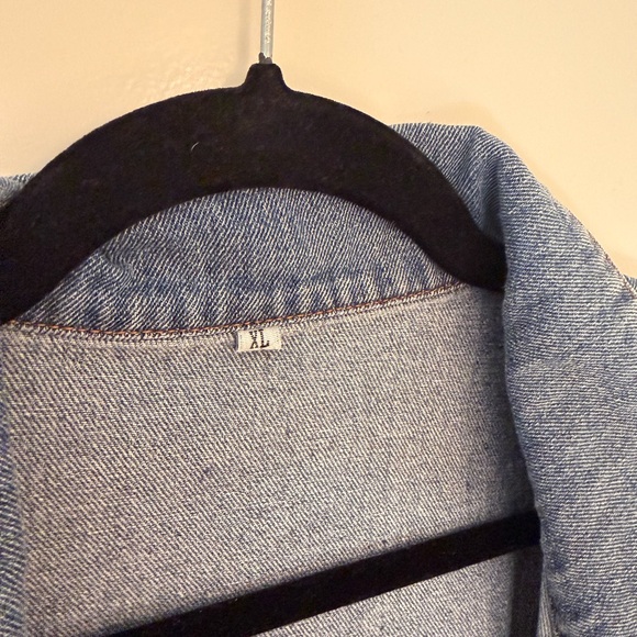 Denim Aztec Pattern Jacket - Picture 2 of 4